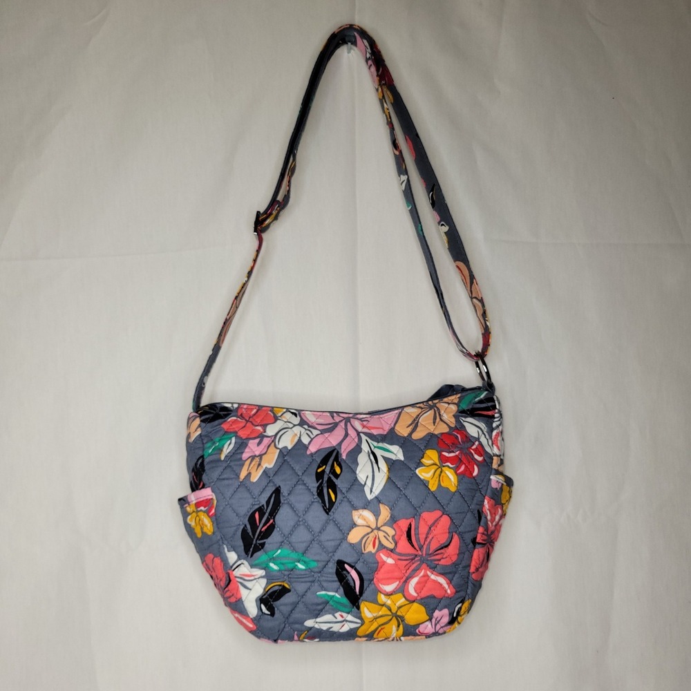 Vera Bradley Quilted Tropical Floral Shoulder Bag - Picture 2 of 6